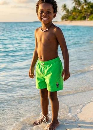 Шорты на пляж на мальчика polo ralph lauren 3 года оригинал