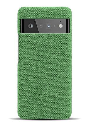 Тканинний чохол для google pixel 7 pro (зелений) 2