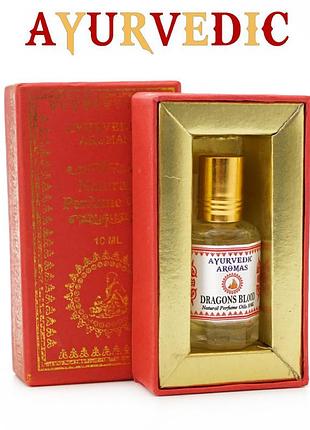 Парфюмерное масло крови дракона ayurvedic dragon's blood 10ml.