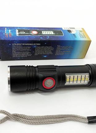 Мощные ручные фонари sofirn sy-1903c-p50+smd+rgb, точечный ручной фонарь, фонарь водозащищенный jd-17