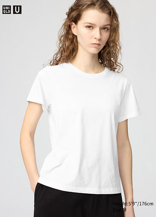 Футболка зі 100% бавовни supima uniqlo u