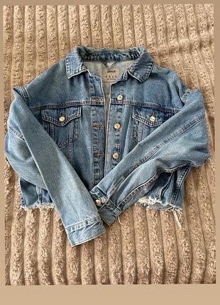 Джинсовка коротка 3
