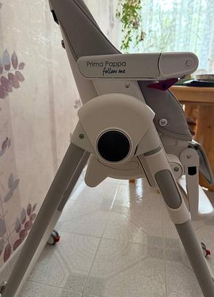 Дитячий стілець для годування peg perego 4