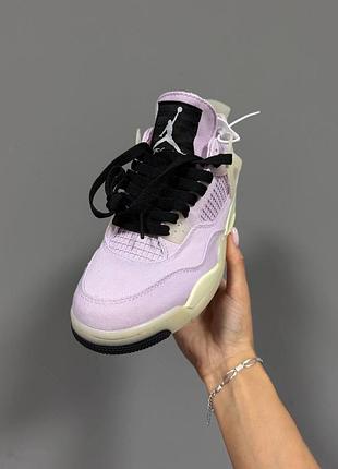 Кросівки nike air jordan 4 « pink denim » 🩷💛 2