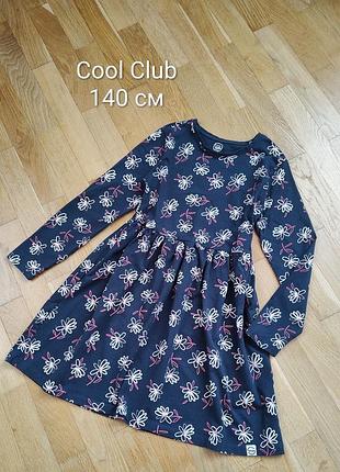 Сукня cool club на дівчинку 140 см, матеріал трикотаж , стан як нова.