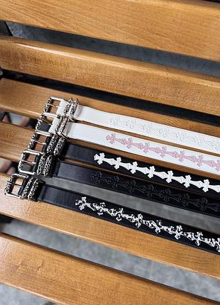 Ремінь chrome hearts belt | ремень хром хартс | нові