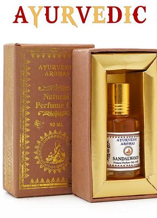 Парфумерна олія сандал ayurvedic sandal 10ml.