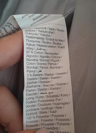 Пиджак коттоновый стильный 3