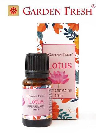 Ароматическое масло лотос garden fresh lotus oil 10ml.