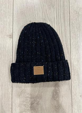 Дитяча в'язана шапка h&m в рубчик, розмір 92/104 (обхват 50-51 см)
