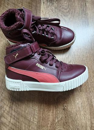 Кеды кроссовки хайтопы puma