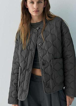Стьобана куртка (лайнер) pull&bear