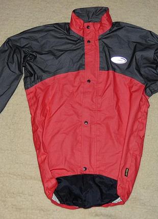Ультралёгкая велокуртка boffler с мембранной gore-tex  (красная) xs р