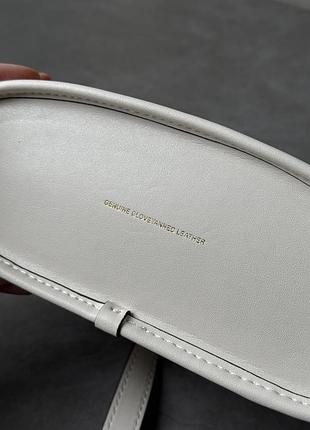 Сумка coach trail bag white/gold 6
