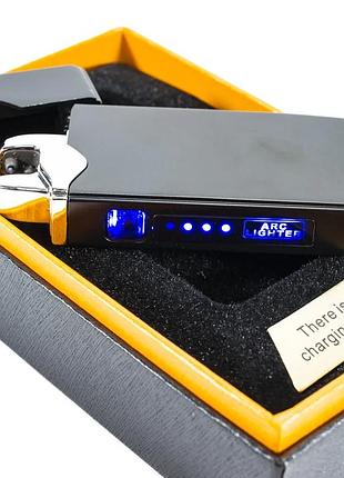 Запальничка електроімпульсна плазмова дугова usb lighter №1300