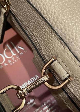 Michael kors bristol medium top-handle logo satchel 6