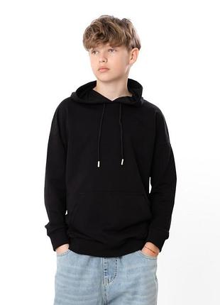 Кофта худи для мальчика, детская и подростковая, двунитка, 140 см, 146 см, 152см, 158см, 164см, 170см