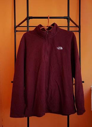 The north face xl | бордовый флисовый полу-слип
tnf half-zip fleece burgundy