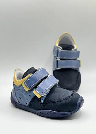 Ортопедические кроссовки perlina 2siniy синие мальчику, размер 19 (12,5 см.)