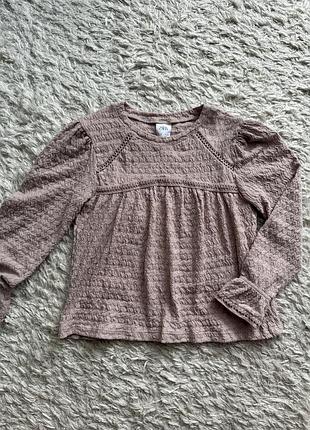 Кофта блузка zara 128-134