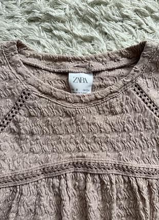 Кофта блузка zara 128-134 2