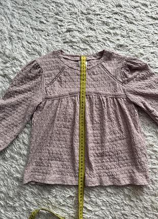 Кофта блузка zara 128-134 5