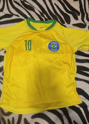 Футболка футбольна brasil