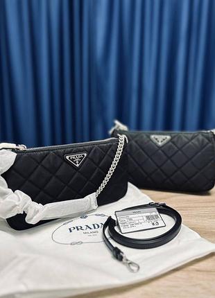 Сумка через плече prada tessuto impuntu 3
