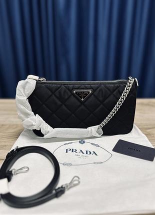 Сумка через плече prada tessuto impuntu