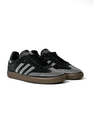 Кросівки samba og rhinestone black 🤍🖤 2