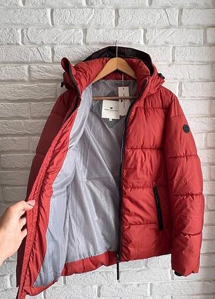 Tom tailor casual puffer тепла стьобана нова куртка s