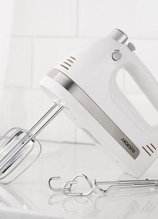 Миксер ручной ardesto hmс-3000w 300 вт белый 4814494