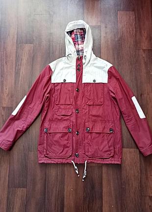 Мужская парка topman l демисезонная куртка