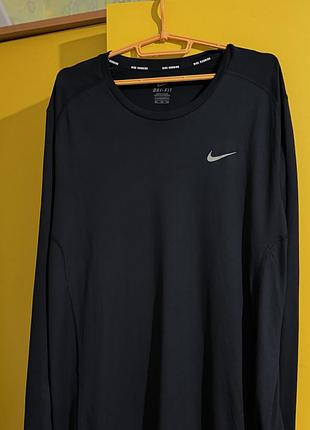 Nike dri-fit longsleeve лонгслів найк xxl ххл термо кофта гольф