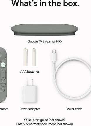 Медиаплеер google tv streamer 4k hazel 2