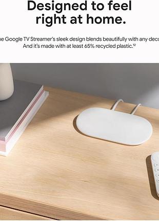 Медиаплеер google tv streamer 4k hazel 6
