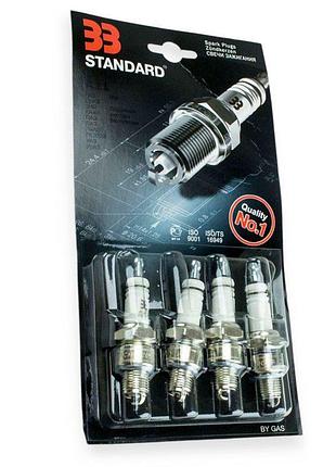 Свічка запалювання 33 standard а-11 коротка (зазор 0,8) (к-кт 4 шт)