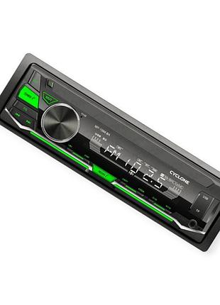 Магнитола cyclone mp-1086 ba fm, usb, microsd, aux, mp3, wma, bluetooth, мультиколор подсв, ewaylink