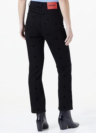 Жіночі джинси hugo boss 935 straight jeans лого
