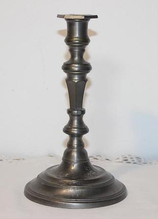 Подсвечник, олово 5
