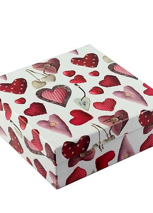 Коробка подарочная оотв heart 20 х 20 х 7,5 см 4010581