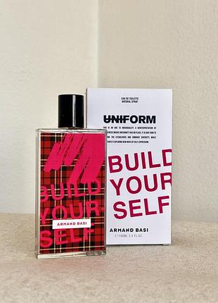 Armand basi uniform build yourself edt — 80 мл з 100 мл (з коробкою)