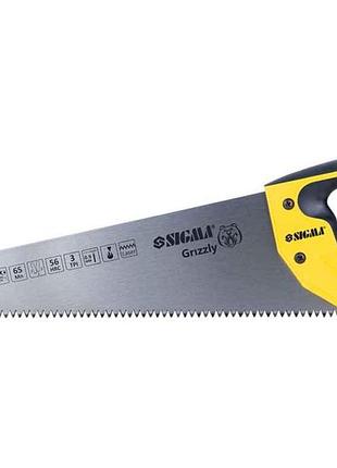 Ножівка по дереву 400мм 3tpi grizzly 4400811 тм sigma