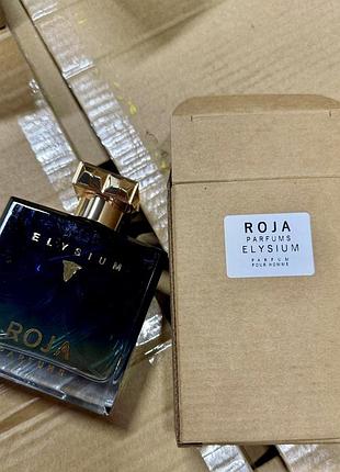 Tester нишевый парфюм вода roja dove parfums elysium pour homme cologne (рожа элисиум пур хом колаген) 100мл.
