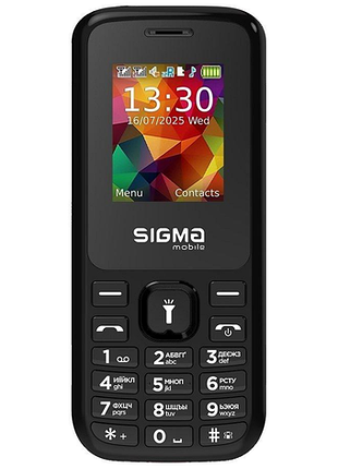 Мобільний телефон sigma mobile x-style 171 mini чорний