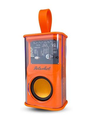 Акустична система колонка bluetooth peterhot a36s aa помаранчевий