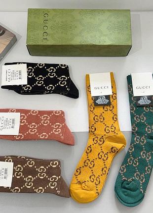 Носки премиум ( набор носков подарочный) gucci 2