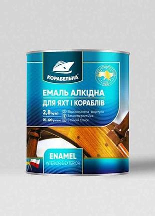 Емаль алкідна пф-115 фіолетовий 0,9кг тм корабельна