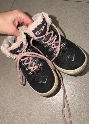 Черевички демі чоботи skechers для дівчинки 2