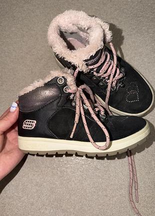 Черевички демі чоботи skechers для дівчинки